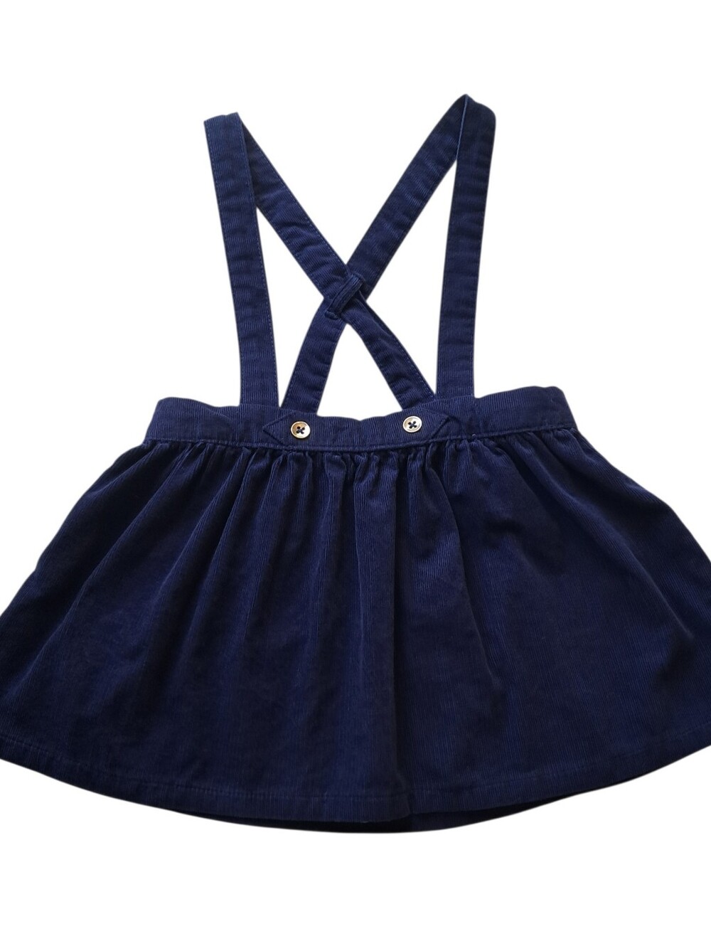 Cat & Jack Navy Blue Corduroy Pinafore Size 18 Months